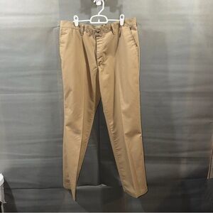 Lee Total Freedom Straight Fit Khaki Men 34x32 Casual / Work Pants / Read Desc
